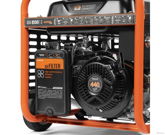 Электрогенератор Daewoo Power Products GDA 8500E-3, изображение 9