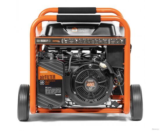 Электрогенератор Daewoo Power Products GDA 9500DPE-3 (двухрежимный 380/220В), изображение 9