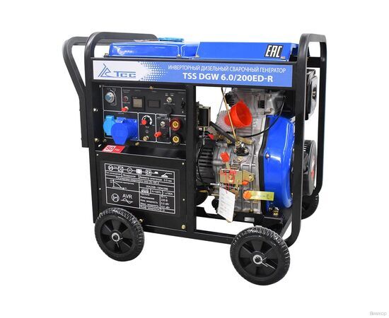 Электрогенератор сварочный ТСС DGW 6.0/200ED-R (арт.22837) Открытое, изображение 2