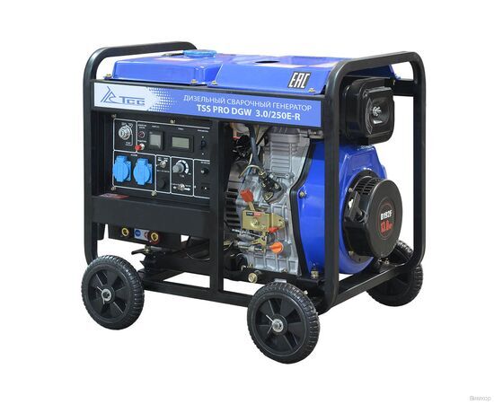 Электрогенератор сварочный ТСС PRO DGW 3.0/250E-R (арт.22833) Открытое, изображение 2