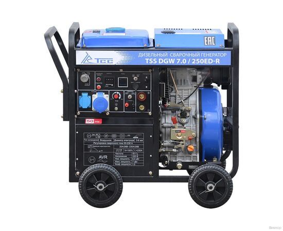Электрогенератор сварочный ТСС DGW 7.0/250ED-R (арт.18692) Открытое, изображение 3