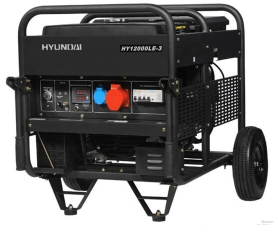 Электрогенератор Hyundai HY 12000LE-3, изображение 2