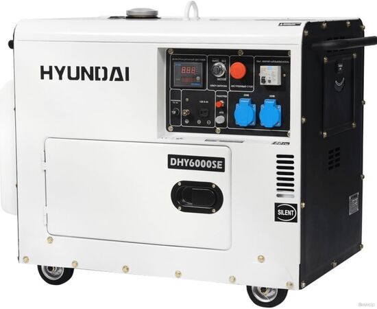 Электрогенератор Hyundai DHY 6000SE, изображение 2