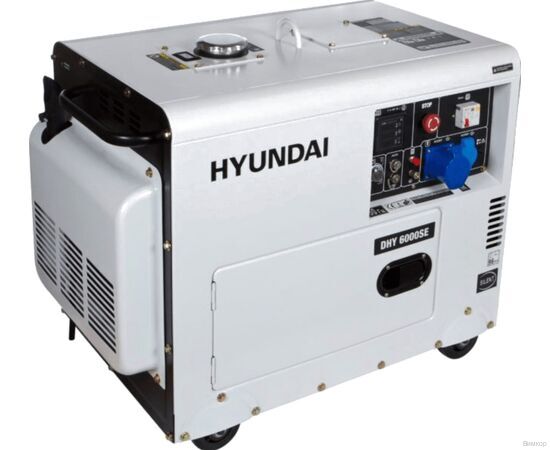 Электрогенератор Hyundai DHY 6000SE, изображение 4