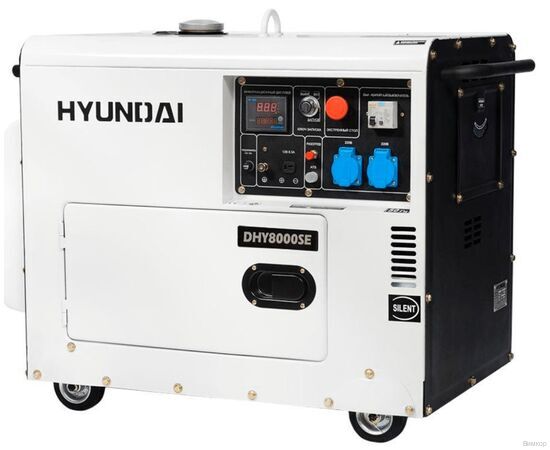 Электрогенератор Hyundai DHY 8000SE, изображение 2