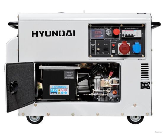Электрогенератор Hyundai DHY 8000SE, изображение 3