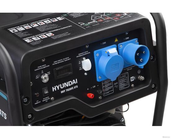 Электрогенератор Hyundai HHY 7020FE ATS, изображение 8