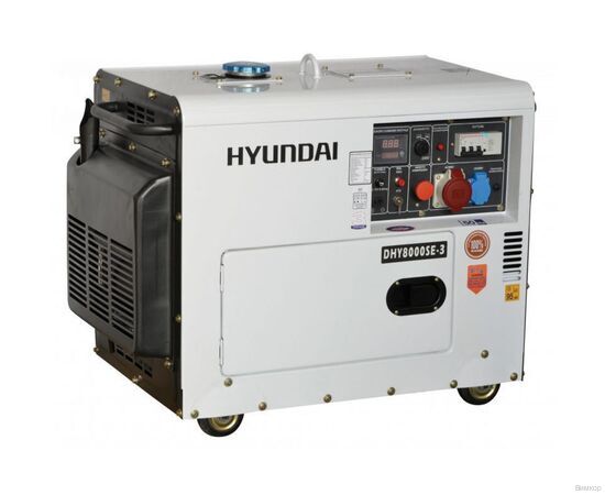 Электрогенератор Hyundai DHY 8500SE-3, изображение 4