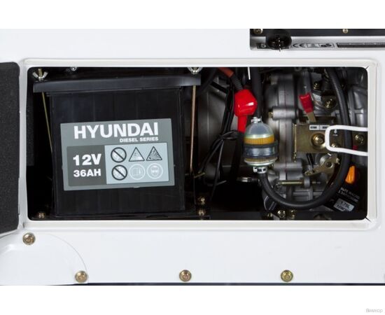 Электрогенератор Hyundai DHY 8500SE-T, изображение 4