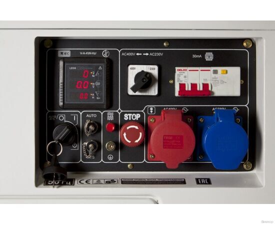 Электрогенератор Hyundai DHY 8500SE-T, изображение 5