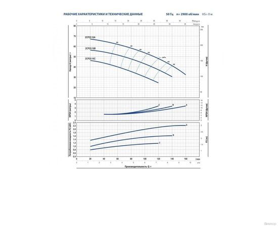 Насос Pedrollo 2CP 25/ 14B (452CT2616BA), изображение 4