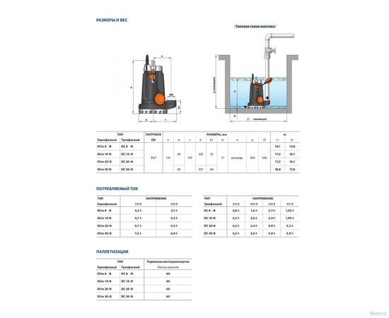 Насос Pedrollo DC 20 (48SGDC920AU), изображение 4