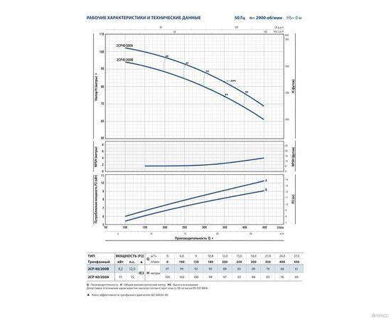 Насос Pedrollo 2CPm 25/ 16B (452CM2614BA1), изображение 8