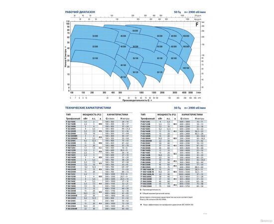 Насос Pedrollo F 32/160A (4FN32160A1A), изображение 2