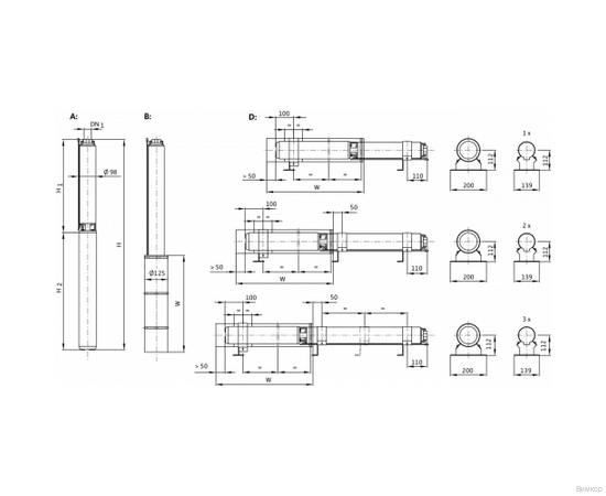 Насос Wilo TWU 4-0405-DM-QC-C (6049373), изображение 2
