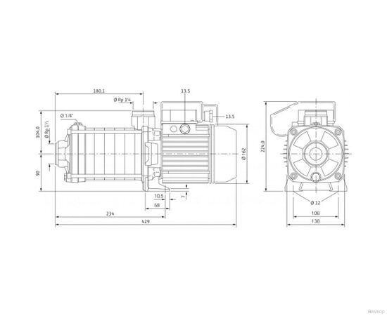 Насос Wilo MHIL 904-E-1-230-50-2 (4083918), изображение 4