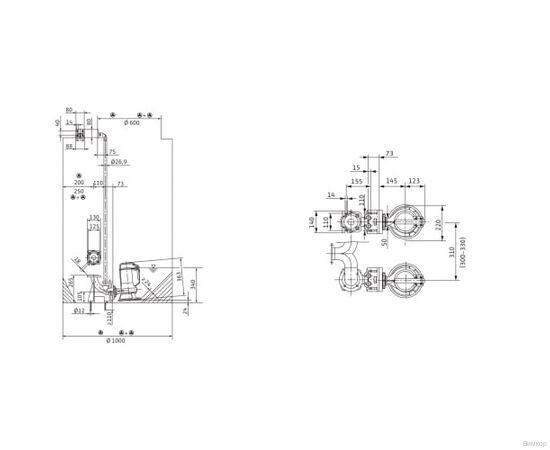 Насос Wilo MTC 40F16.15/7-A/1-230-50 (2081260), изображение 5