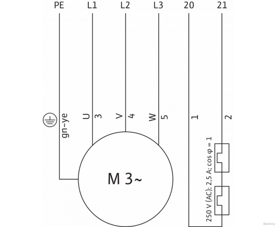 Насос Wilo PADUS UNI M05/M15-523/A (6084807), изображение 3