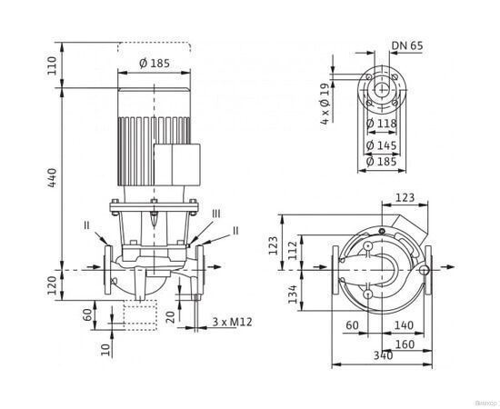 Насос Wilo IL 65/120-0.55/4 (2786168), изображение 5