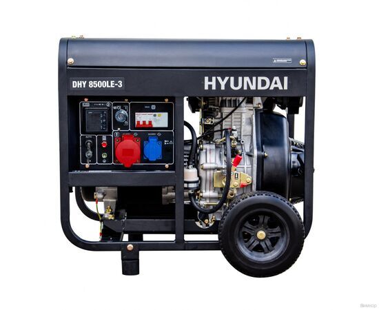 Электрогенератор Hyundai DHY 8500LE-3, изображение 2