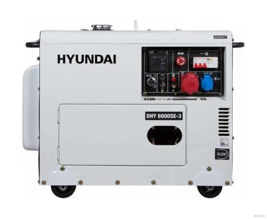 Электрогенератор Hyundai DHY 6000SE-3, изображение 2